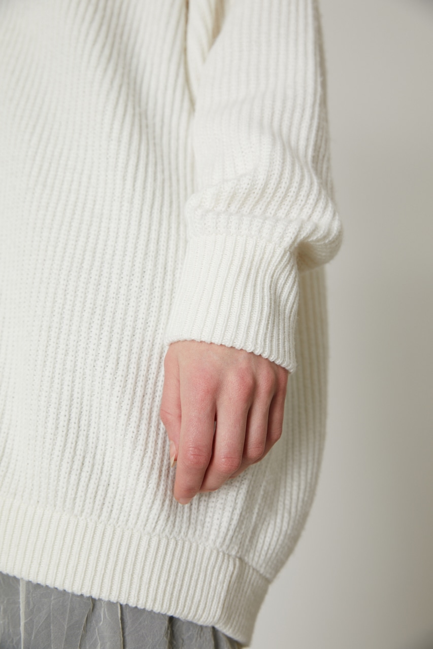 【UNISEX】Volume knit CD