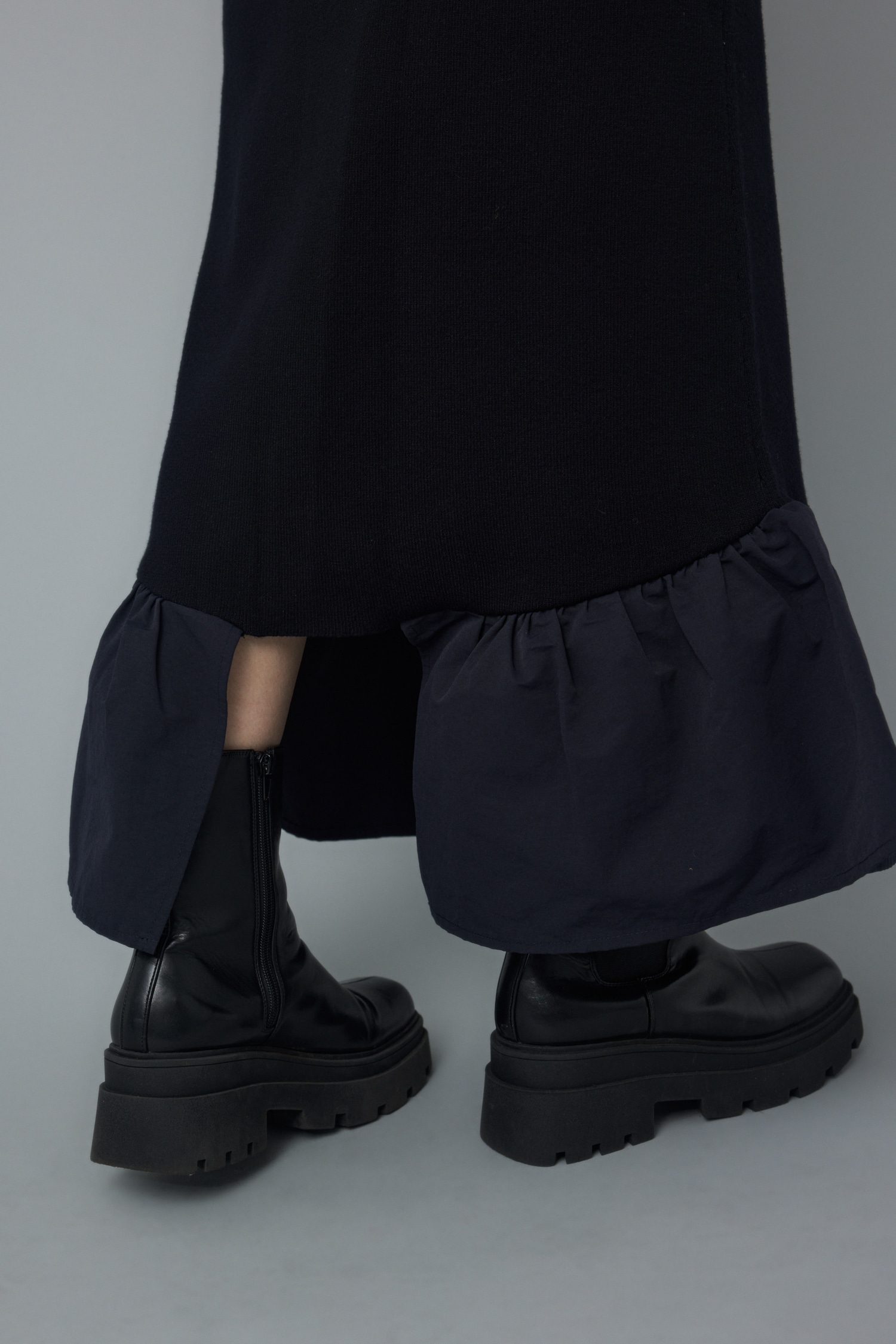HeRIN.CYE | Knit frill skirt (スカート(ロング) ) |SHEL'TTER WEBSTORE