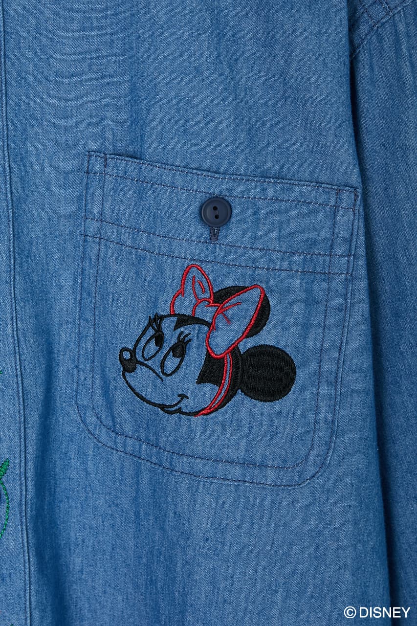 MD MICKEY EMBROIDERY SHIRT