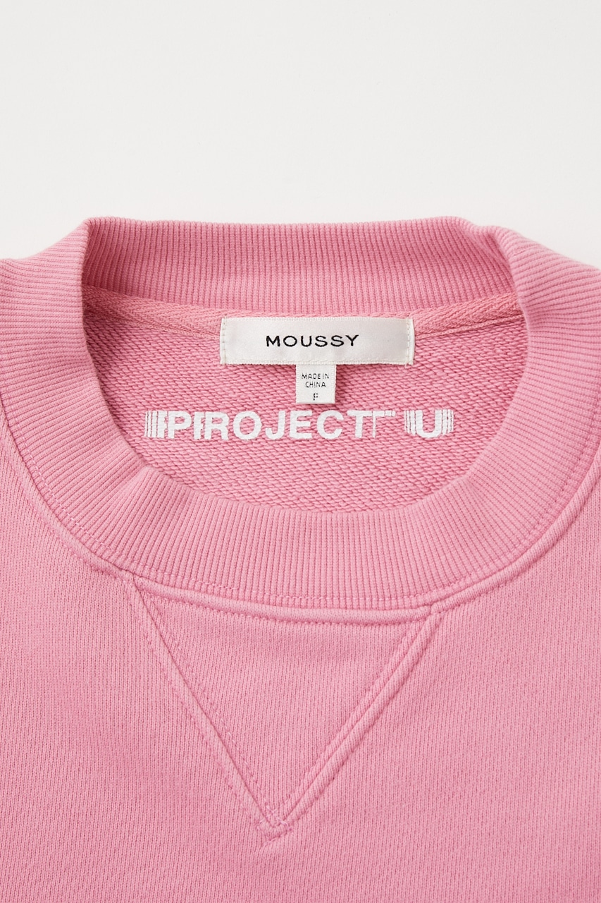 MOUSSY | PU CREW NECK プルオーバー (Tシャツ・カットソー(長袖