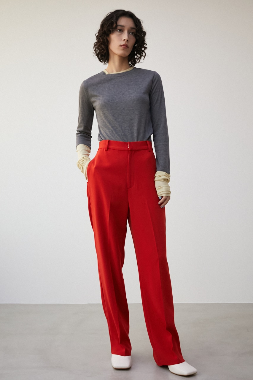 AZUL BY MOUSSY | 【PLUS】DOUBLE CROSS STRAIGHT PANTS (パンツ