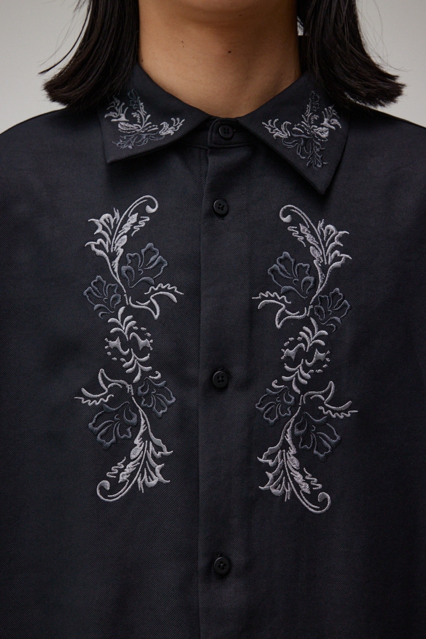 AZUL BY MOUSSY | 刺繍デザインシャツ (シャツ・ブラウス ) |SHEL'TTER