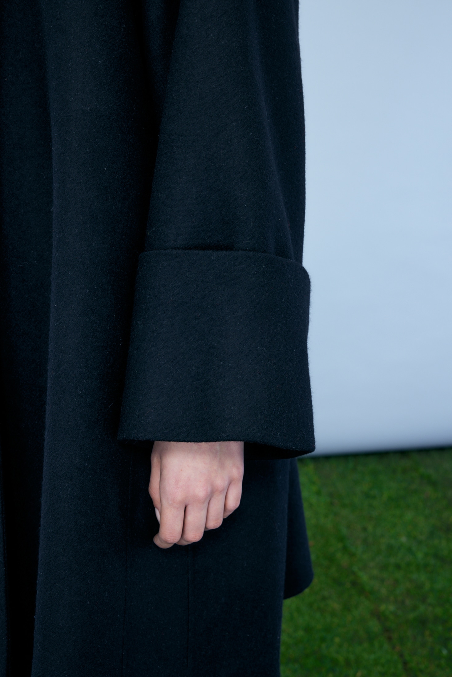 CAPE A-LINE COAT｜36｜BLK｜COAT｜|ENFÖLD OFFICIAL ONLINE STORE