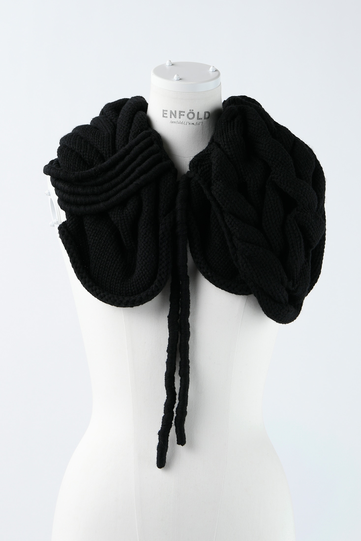 KNIT COLLAR｜38｜BLK｜KNIT WEAR｜|ENFÖLD OFFICIAL ONLINE STORE