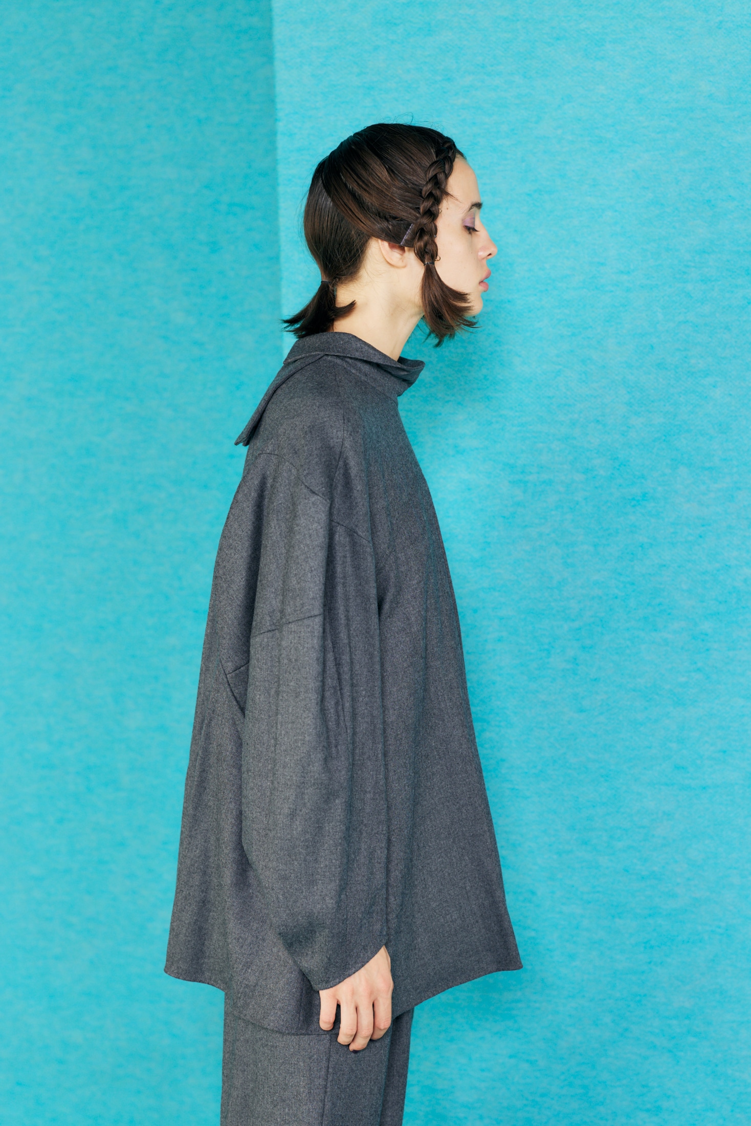 BACK-TIE PULLOVER｜38｜BLK｜SHIRTS AND BLOUSES｜|ENFÖLD OFFICIAL 