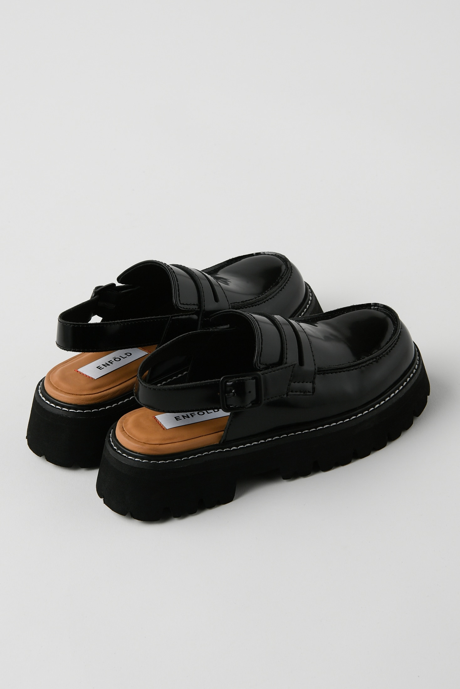 BELTED LOAFERS