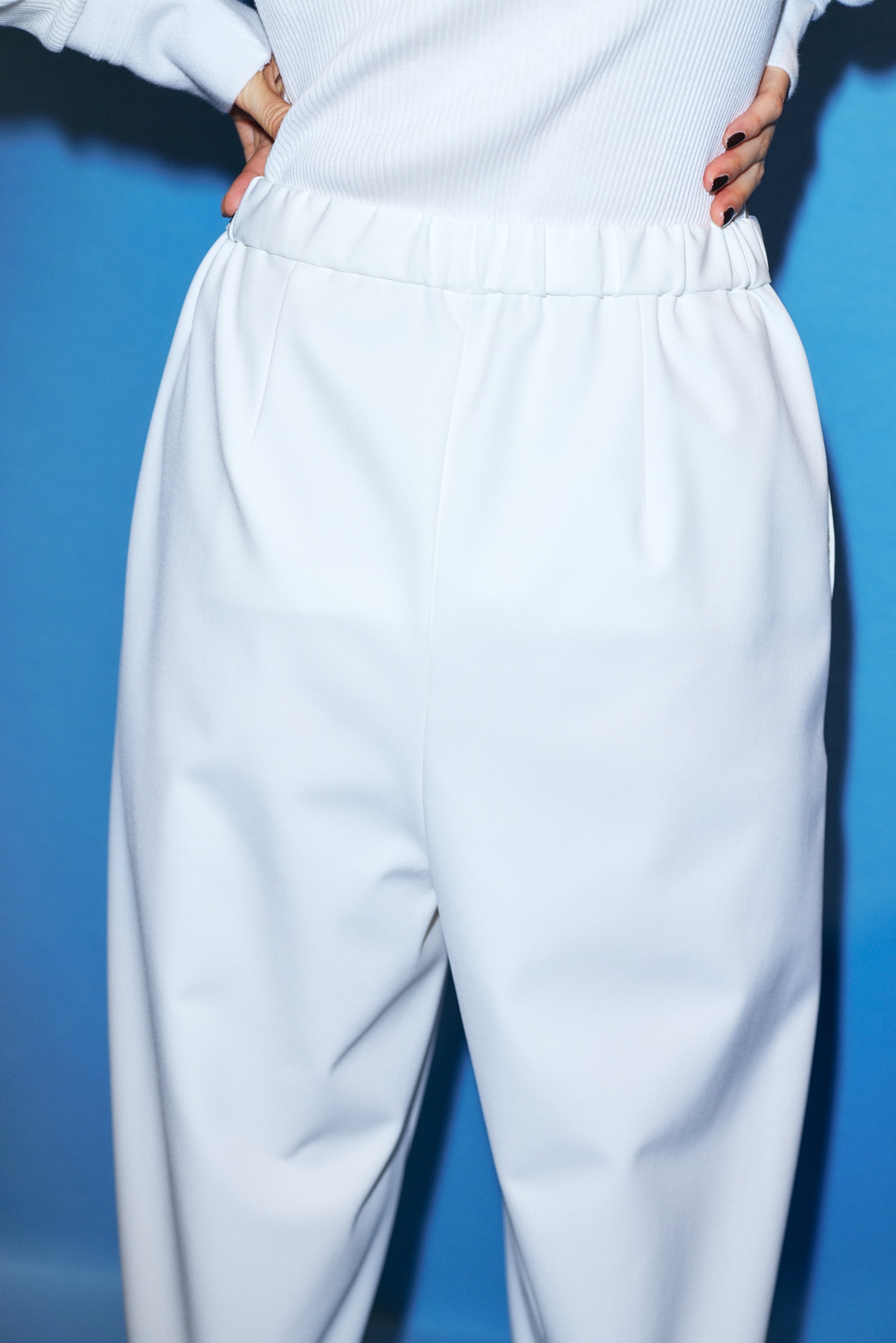 relax cocoon pants｜XS｜WHT｜trousers｜någonstans official online