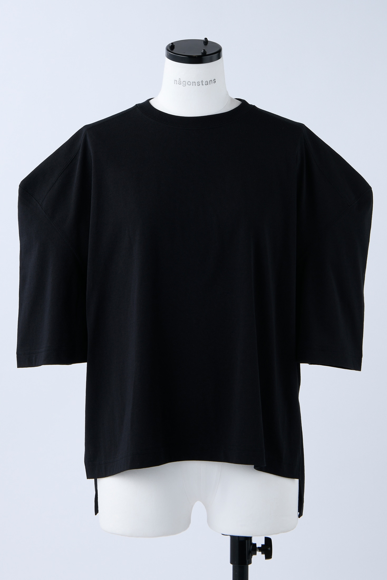 square-sleeves t-shirt｜M｜WHT｜cut and sewn｜någonstans official 