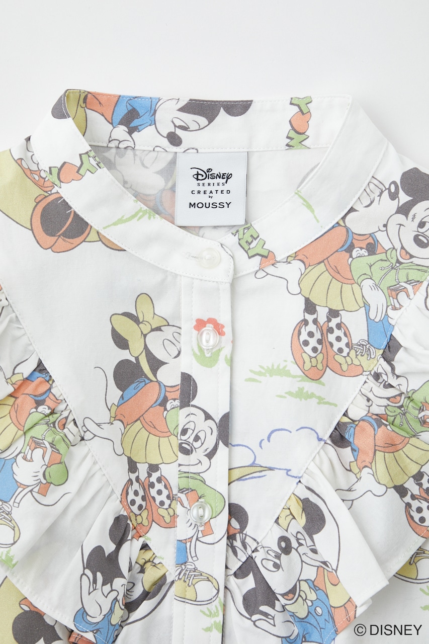 Disney SERIES CREATED by MOUSSY | MD RUFFLE ブラウス (シャツ