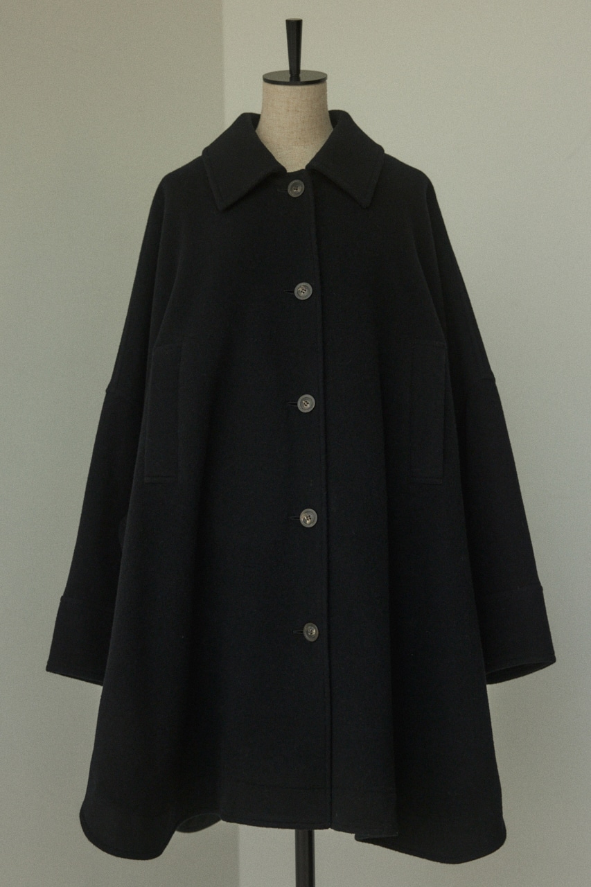 BLACK BY MOUSSY | big silhouette wool coat (コート ) |SHEL'TTER ...