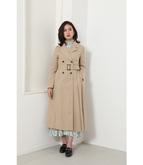 rienda | Side pleats trench CT (コート ) |SHEL'TTER WEBSTORE