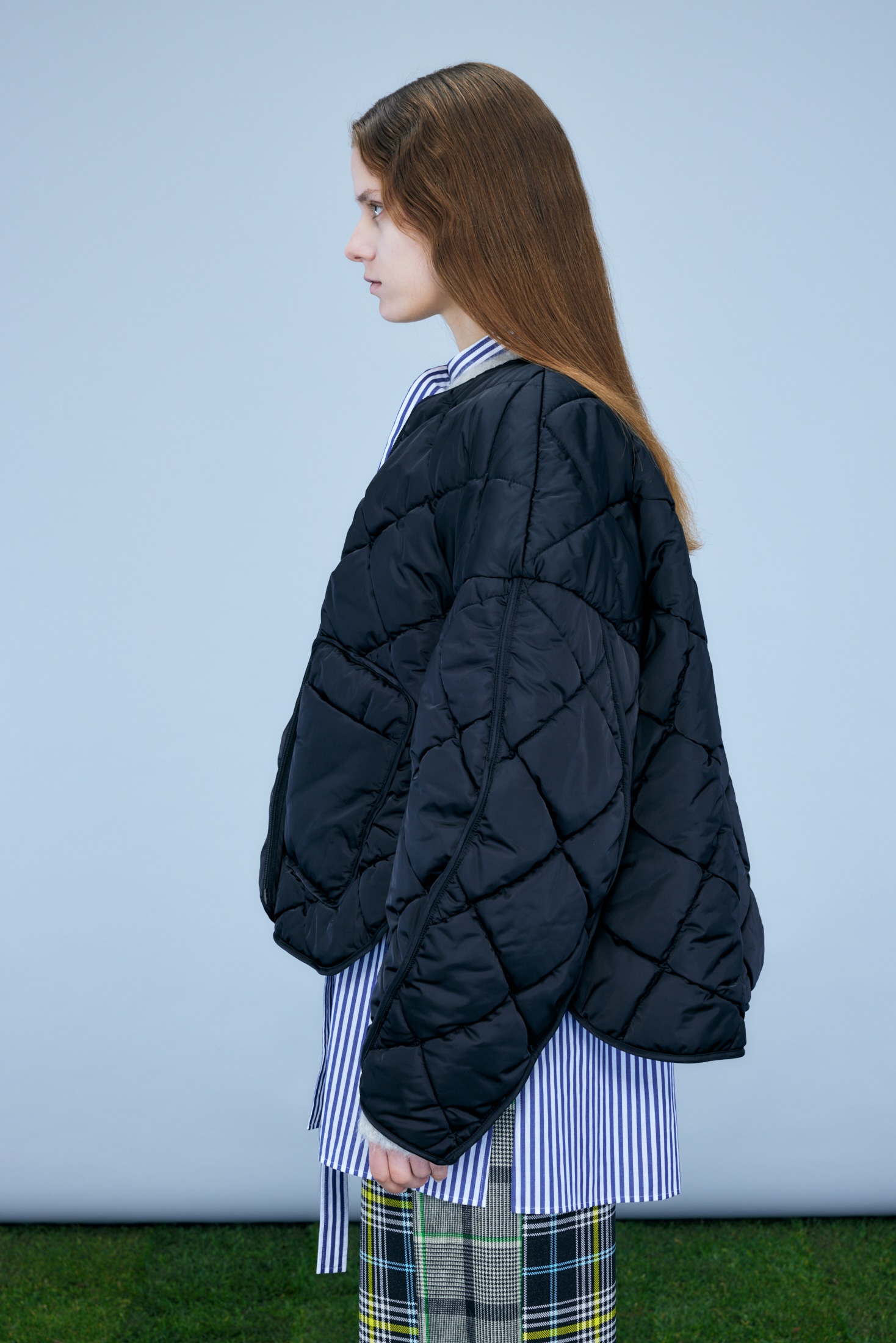SATIN QUILTED JACKET