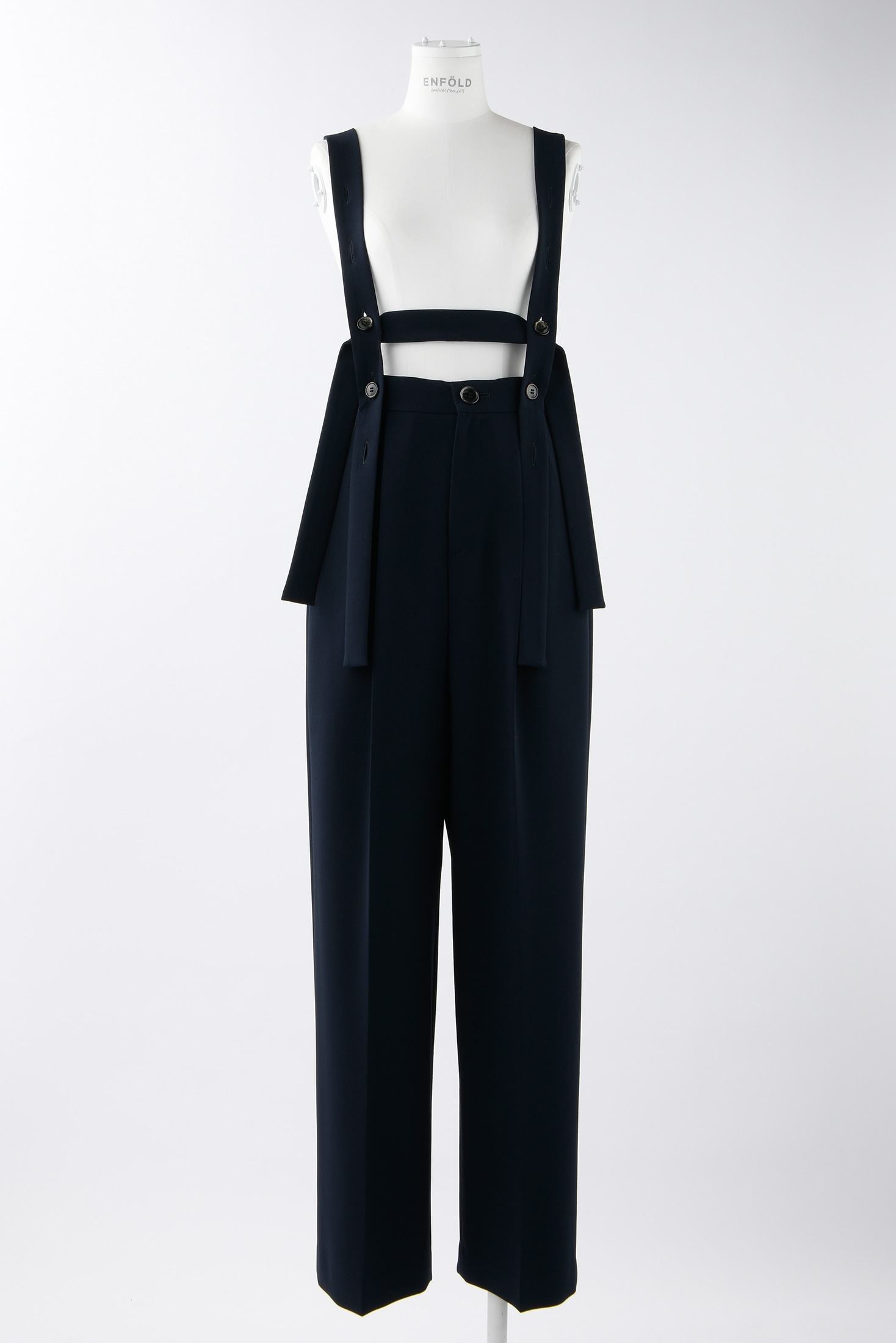 SUSPENDERS WIDE-TROUSERS｜36｜BLK｜TROUSERS｜|ENFÖLD OFFICIAL