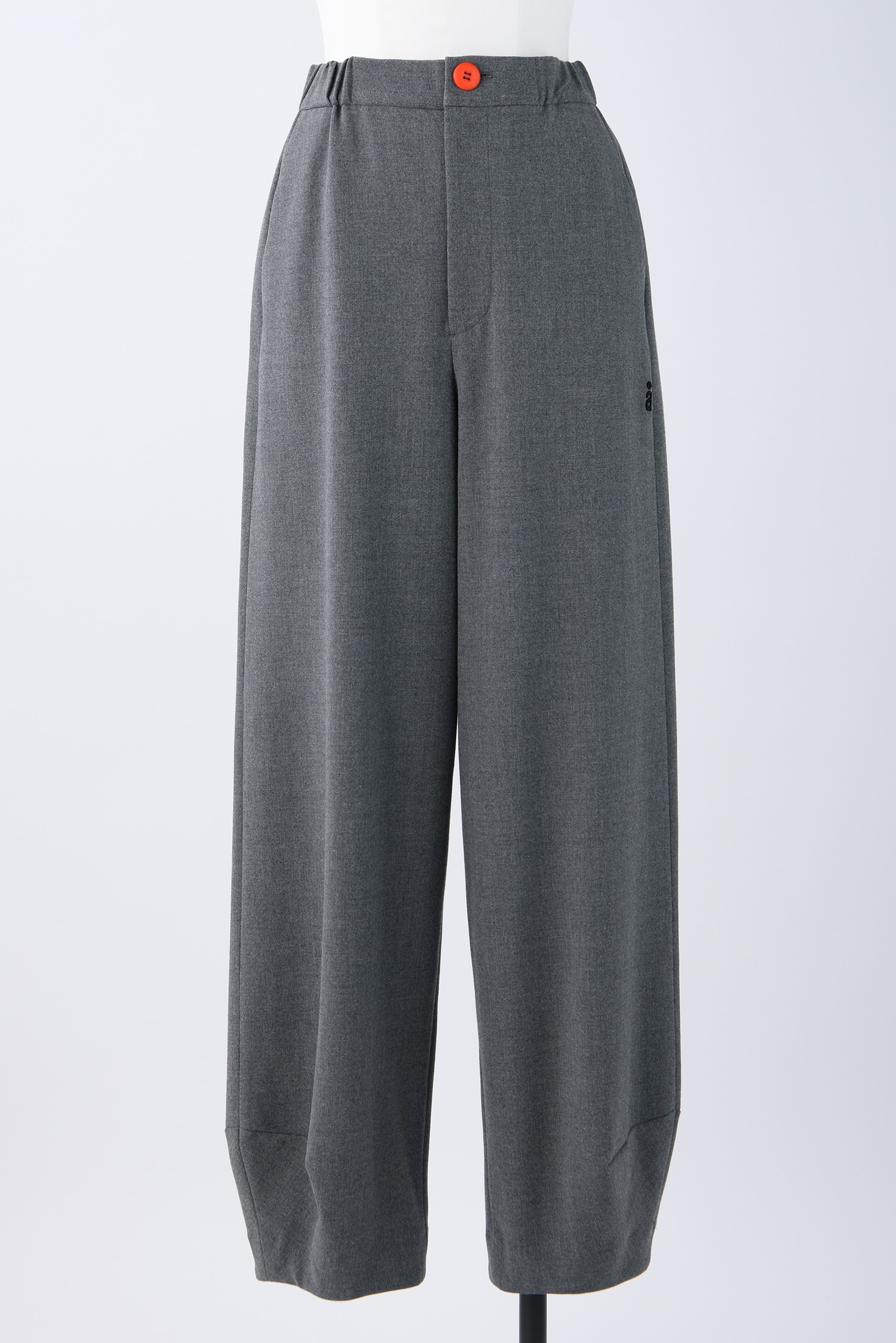 straight cocoon pants｜S｜BLK｜trousers｜någonstans official