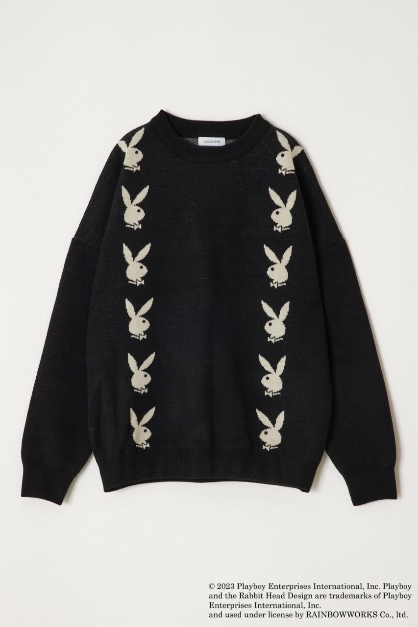 LAGUA GEM | PLAYBOY × LAGUA OVER KNIT (Tシャツ・カットソー(長袖