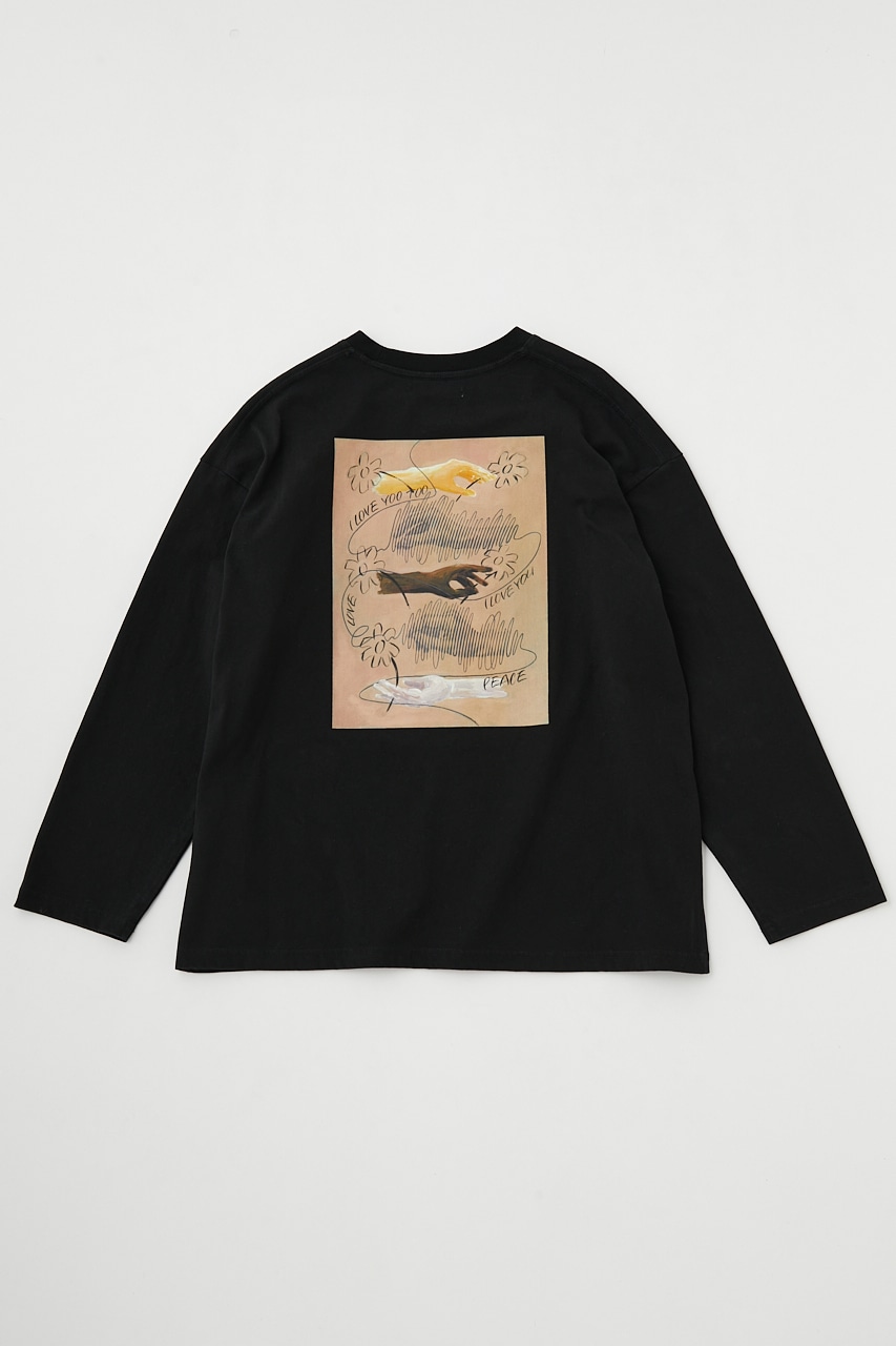 MOUSSY | PU LONG SLEEVE Tシャツ (Tシャツ・カットソー(長袖) ) |SHEL