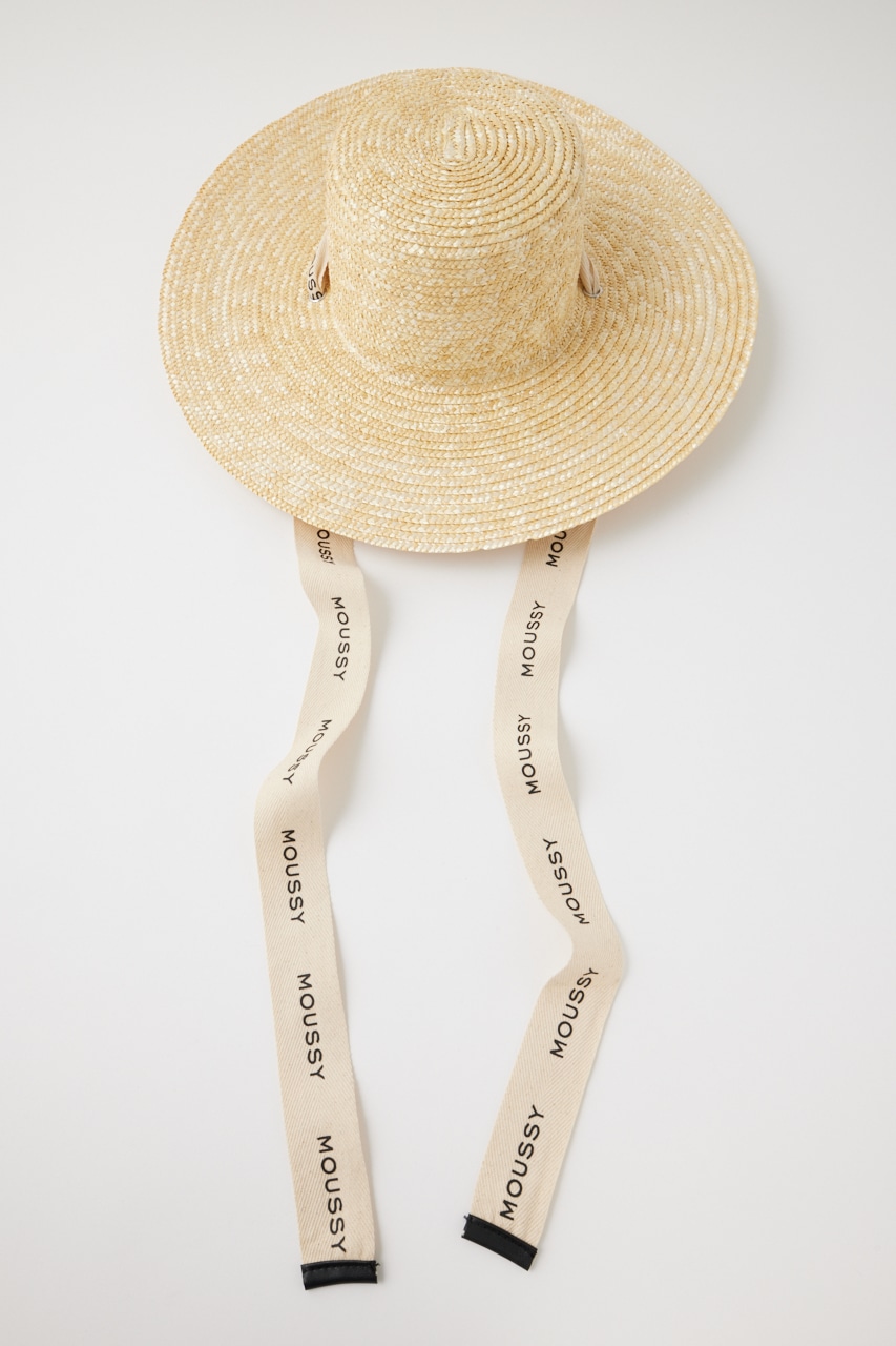 MOUSSY | LETTERING RIBBON BOATER ハット (帽子 ) |SHEL'TTER WEBSTORE