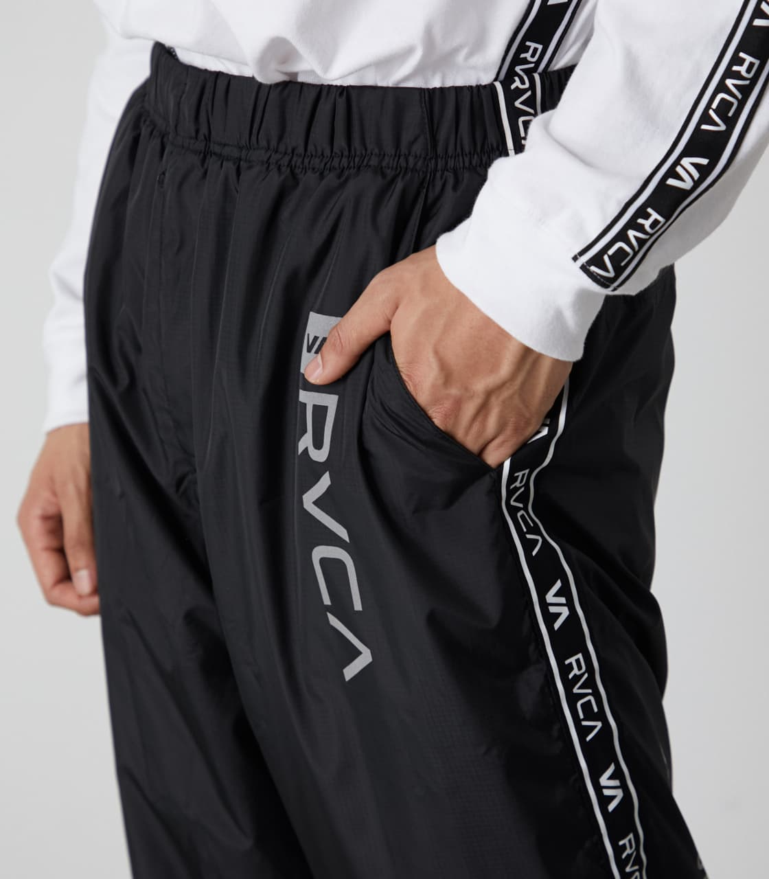 RVCA×AZUL FITNESS ZIP PANTS