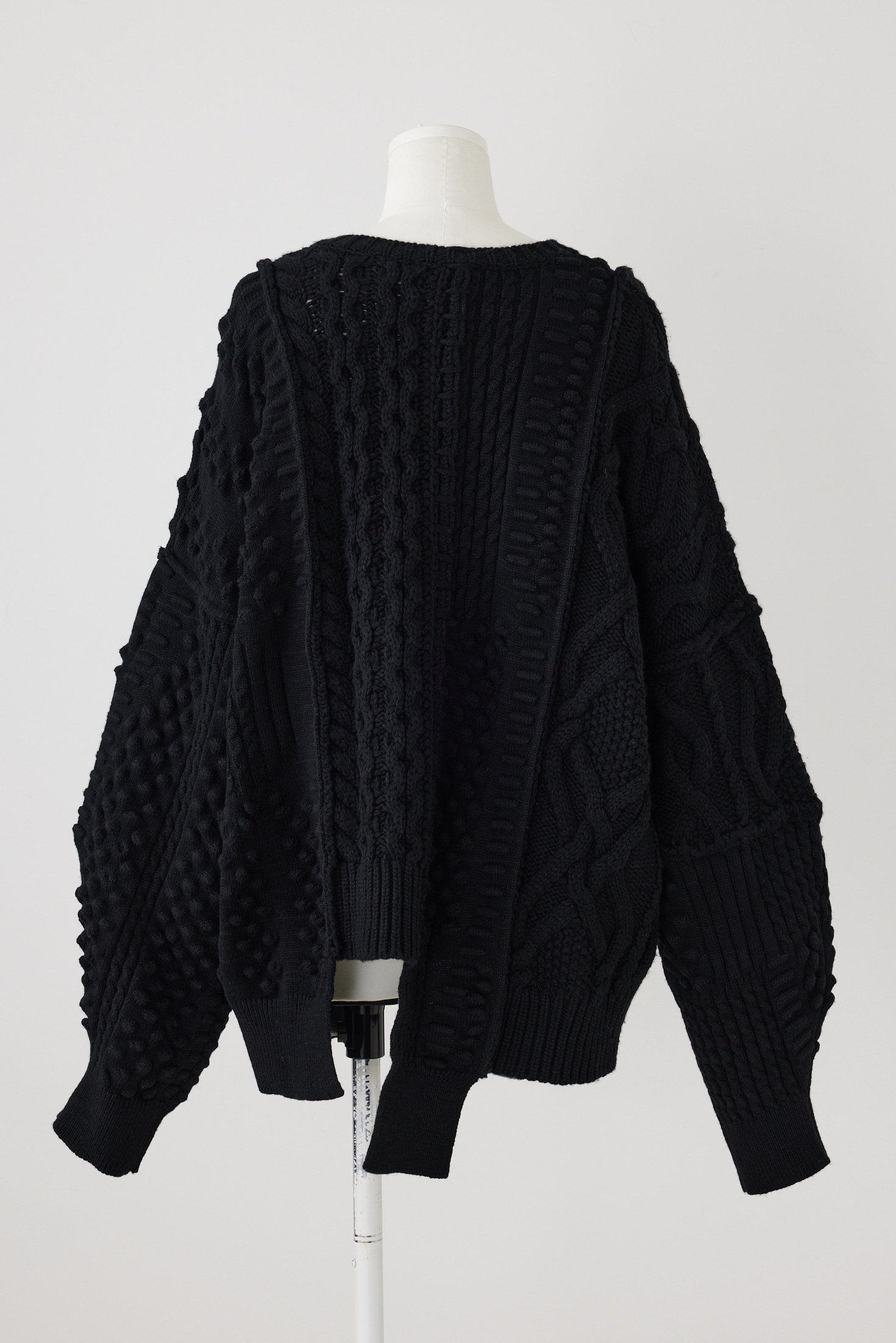 CABLE PULLOVER｜38｜BLK｜KNIT WEAR｜|ENFÖLD OFFICIAL ONLINE STORE