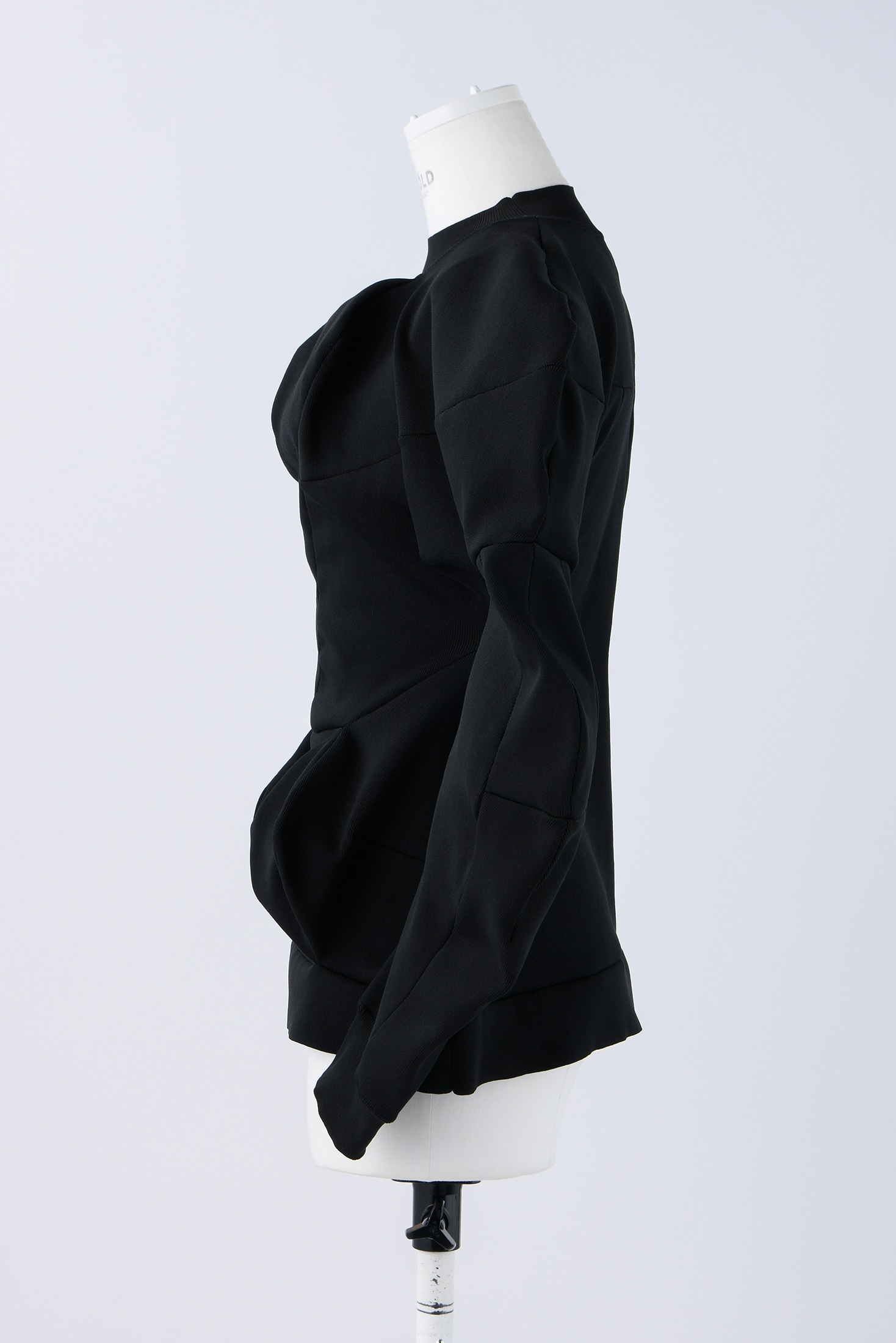 SOLID-PEPLUM PULLOVER｜38｜BLK｜KNIT WEAR｜|ENFÖLD OFFICIAL ONLINE