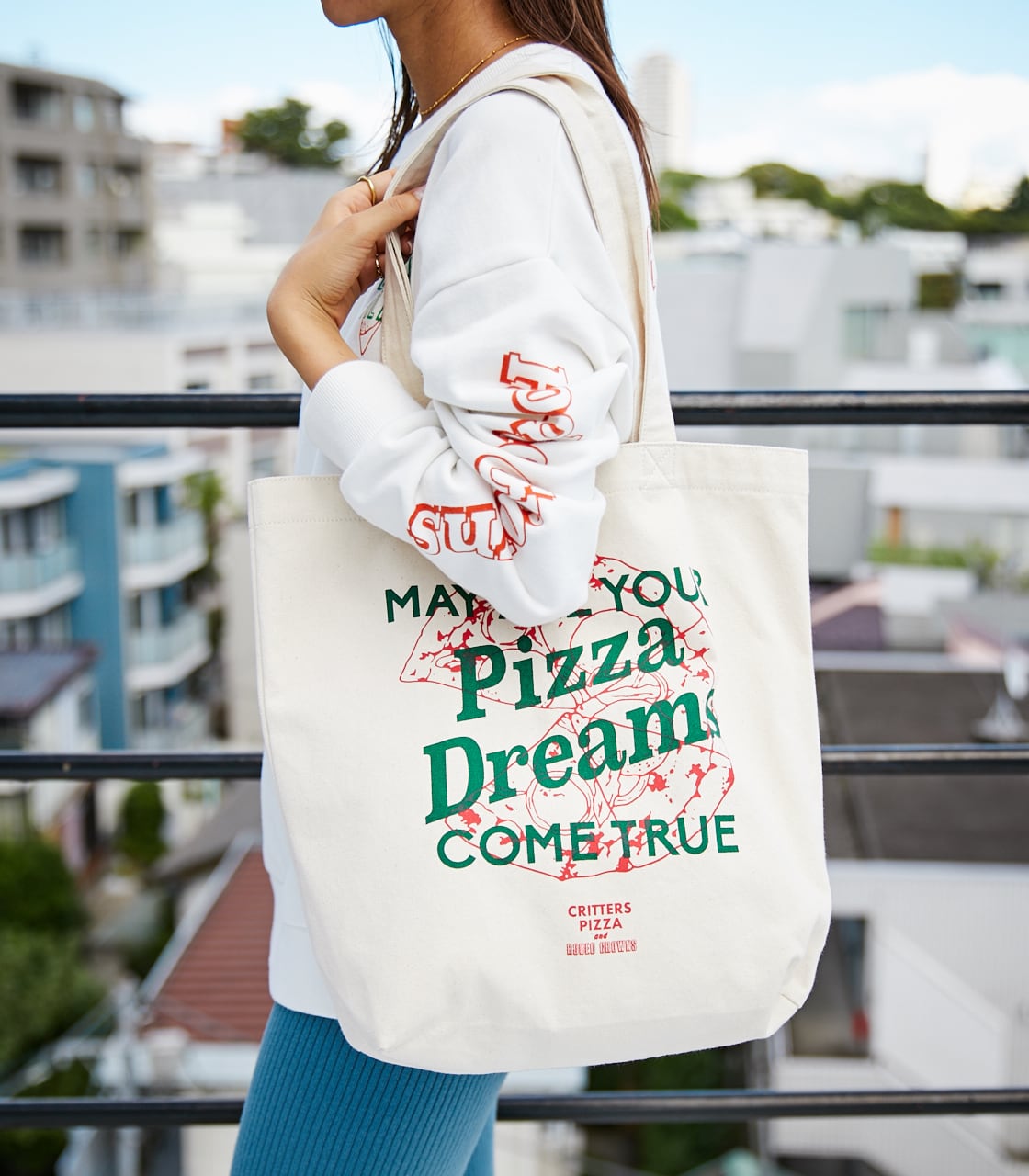 CP PIZZA DREAMSトートバッグ