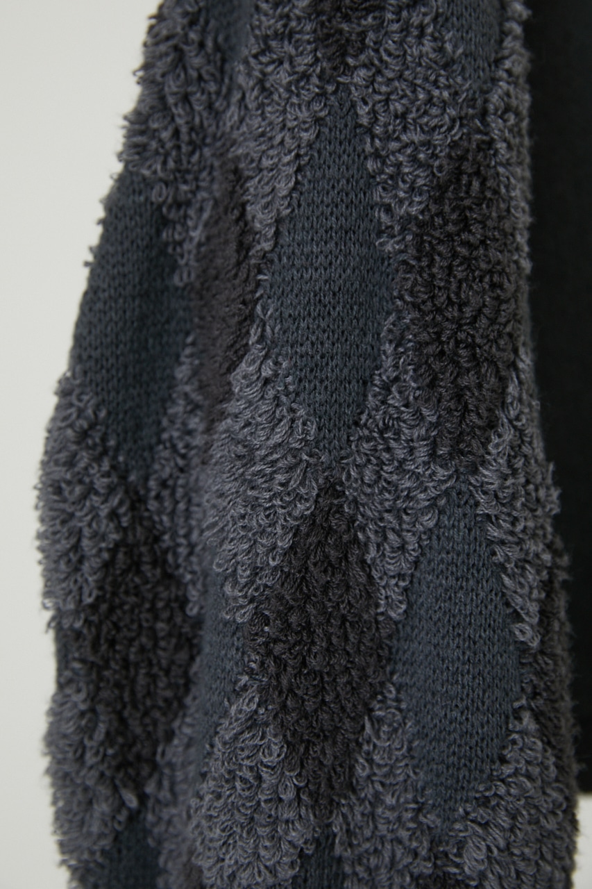 JQ sleeve short knit tops