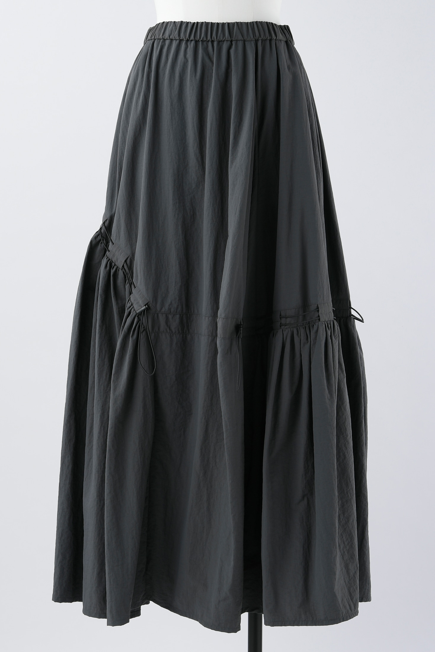 2022新作 Pre Autumn nagonstans asymmetry drawstring skirt - 通販