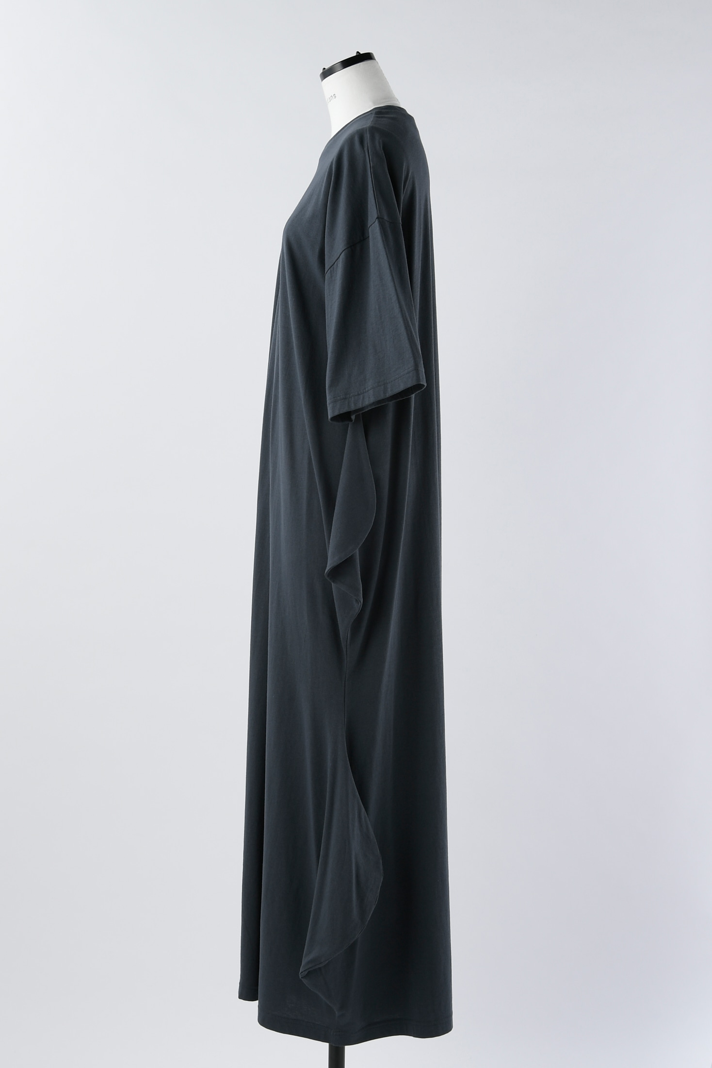 ナゴンスタンスunevenness asymmetry dress ブラックM - ロングワンピース