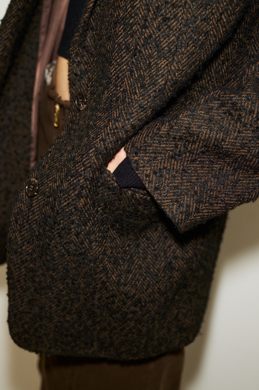 THROW by SLY | 【THROW】TWEED BOXY TAILOR ジャケット (ジャケット ...