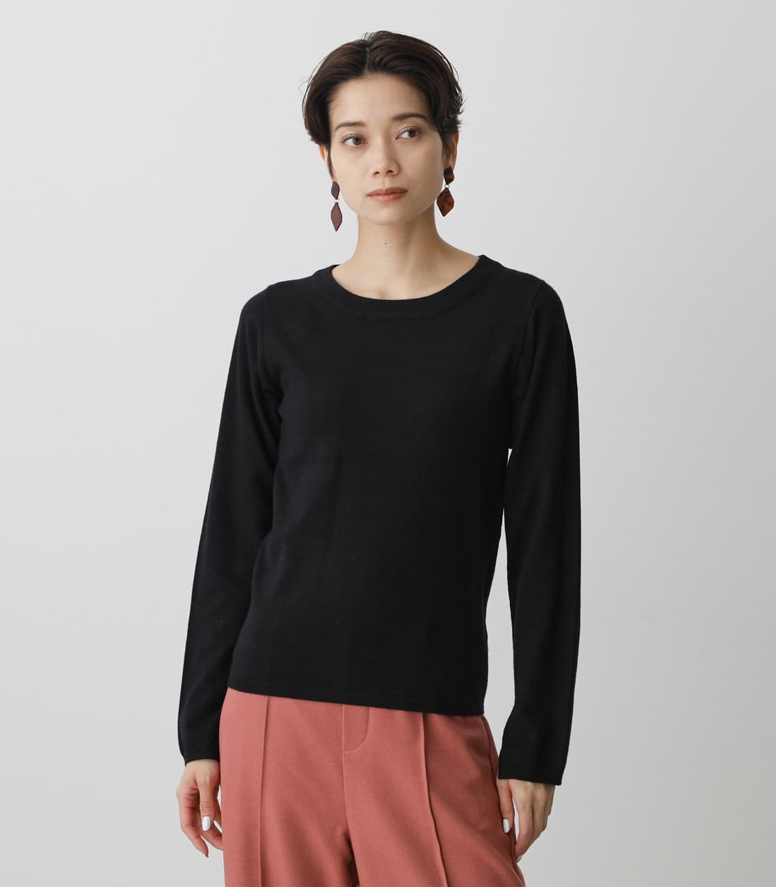 AZUL BY MOUSSY | 2WAY SHORTVEST LAYERED KNIT (ニット ) |SHEL'TTER