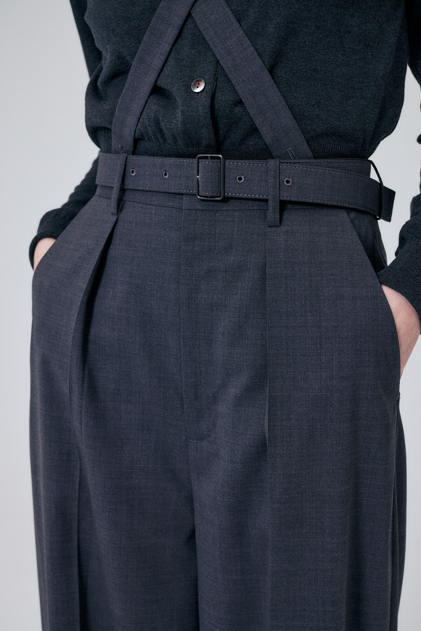 BELT-OVERALLS TROUSERS