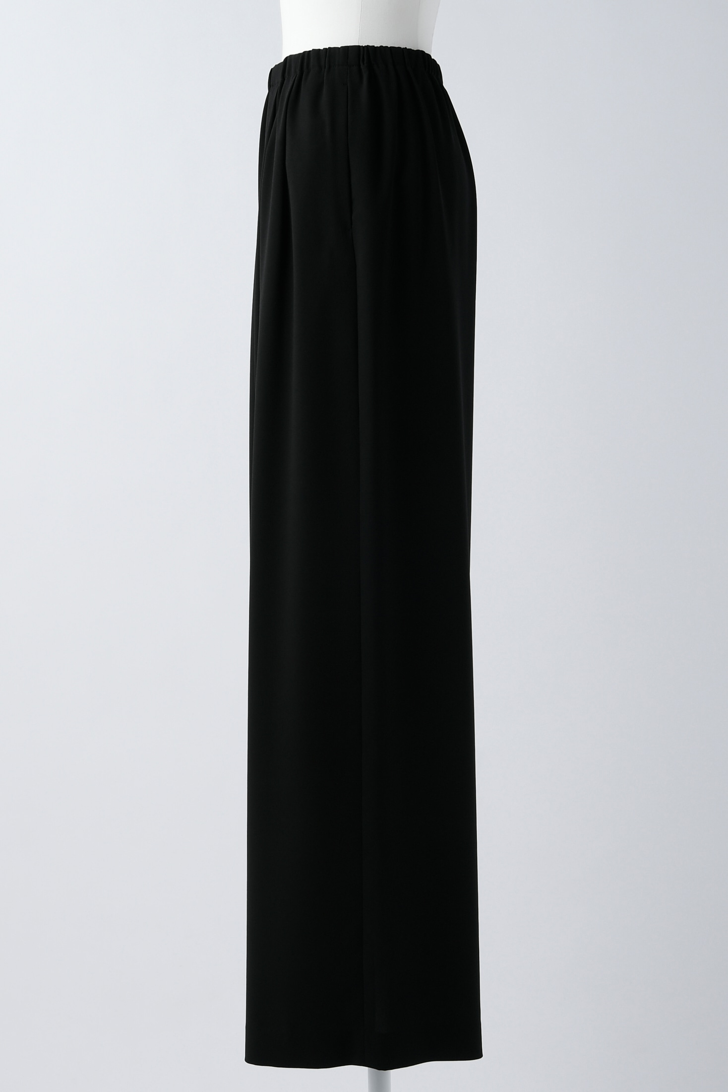 RELAX ELASTIC WIDE-TROUSERS