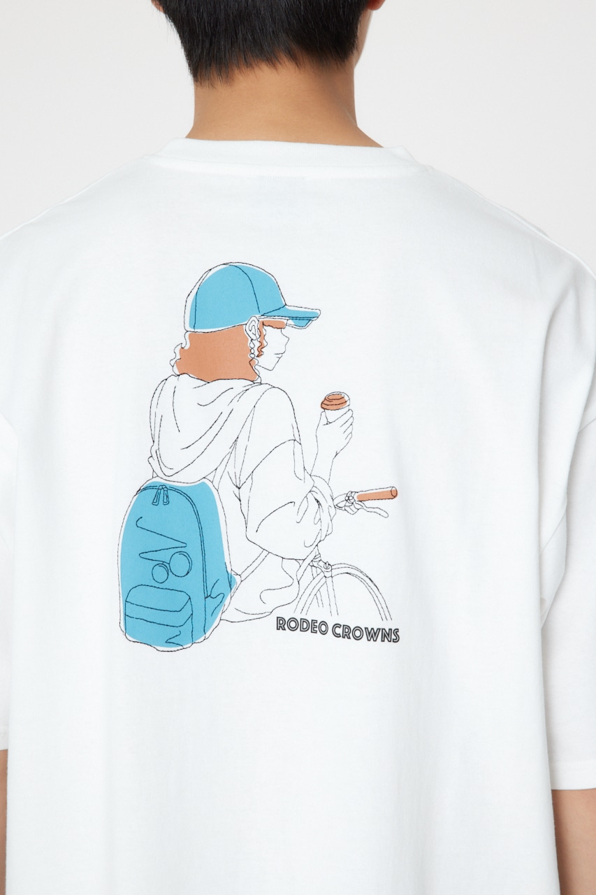 RODEO CROWNS WIDE BOWL | バックガール Tシャツ (Tシャツ・カットソー 