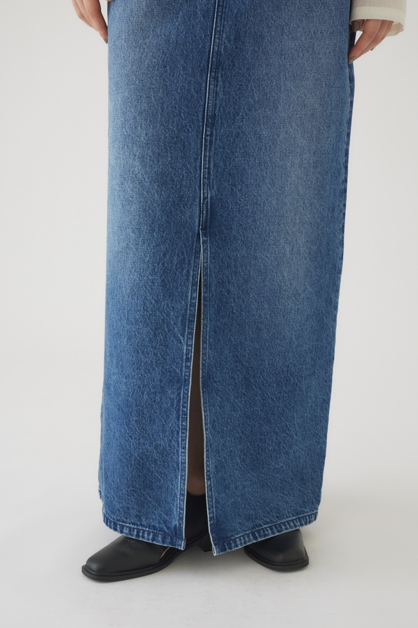 Front slit denim SK