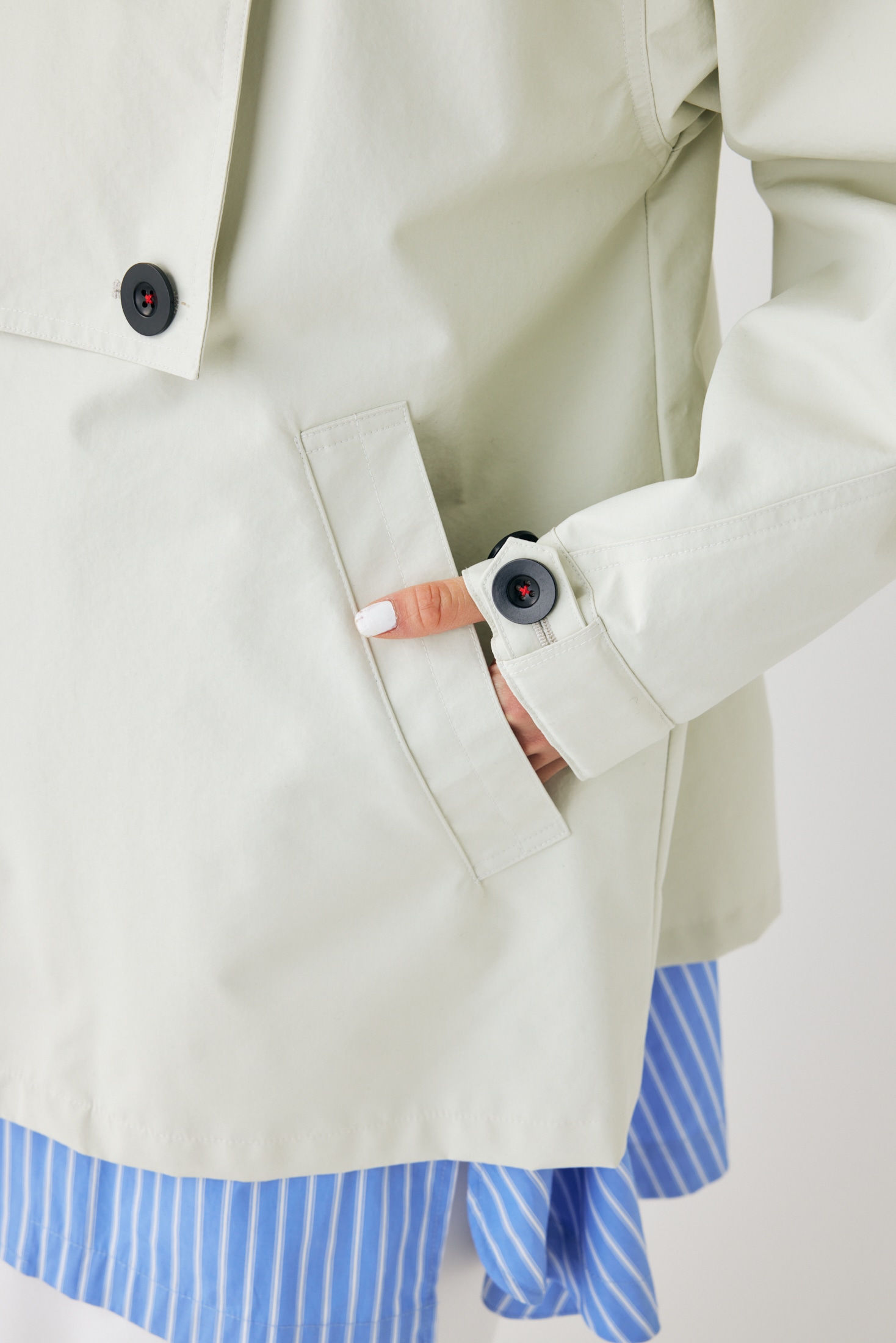 front-pocket　blouson