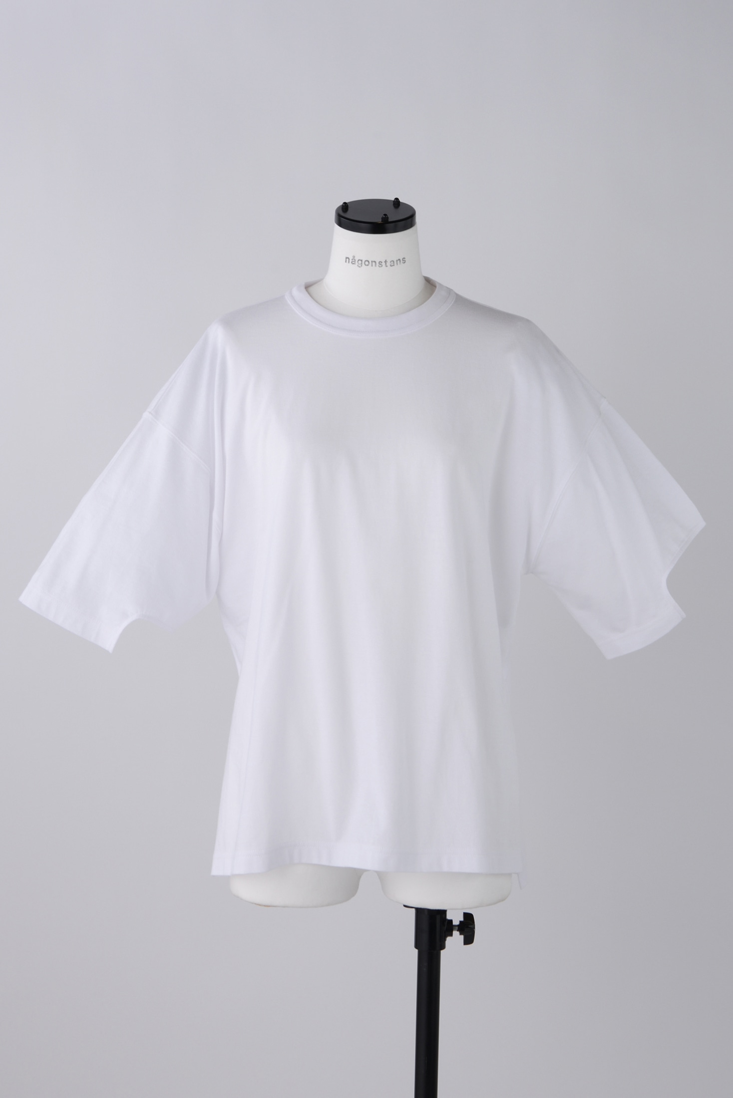 washable design-sleeves daily t-shirt｜M｜WHT｜cut and sewn｜någonstans  official online store | ナゴンスタンス公式通販
