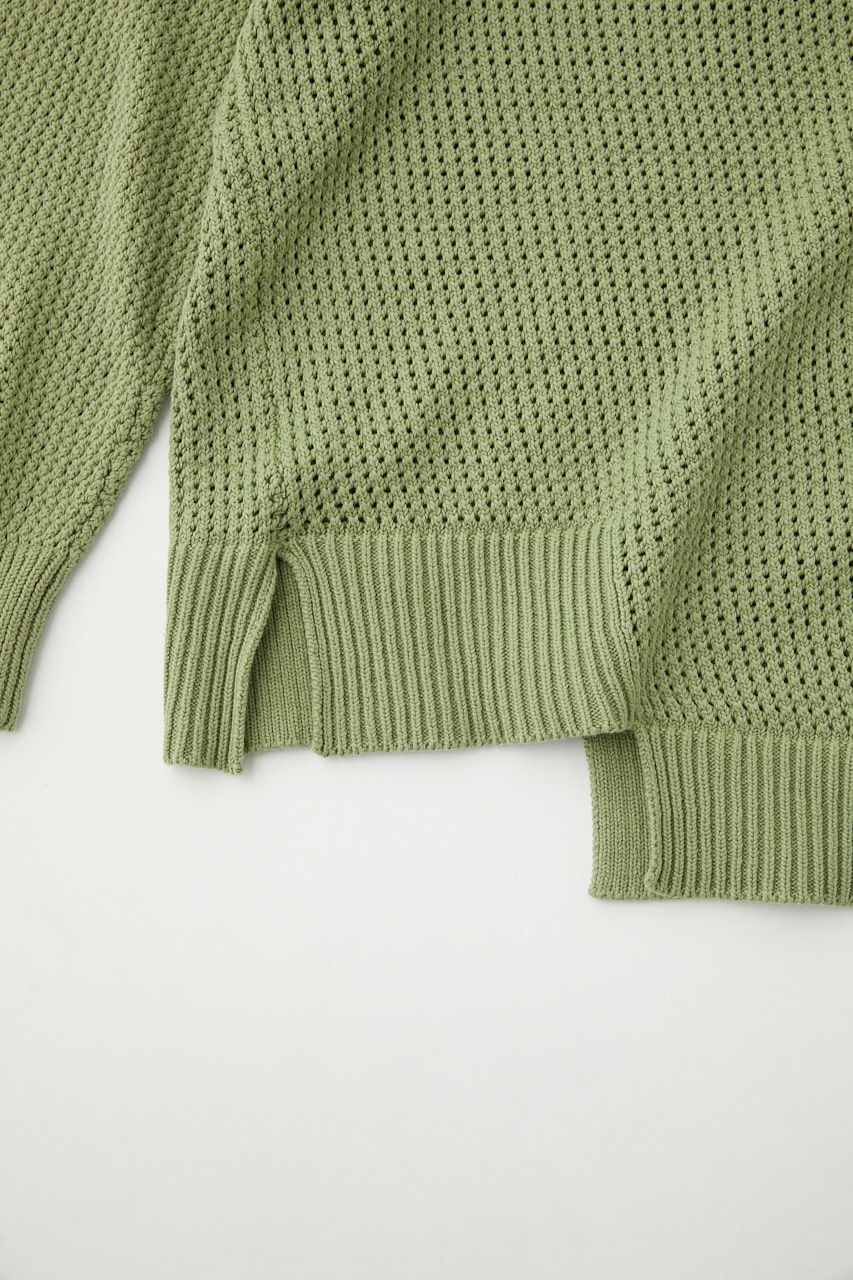 MOUSSY | MESH LOOSE KNIT トップス (ニット ) |SHEL'TTER WEBSTORE