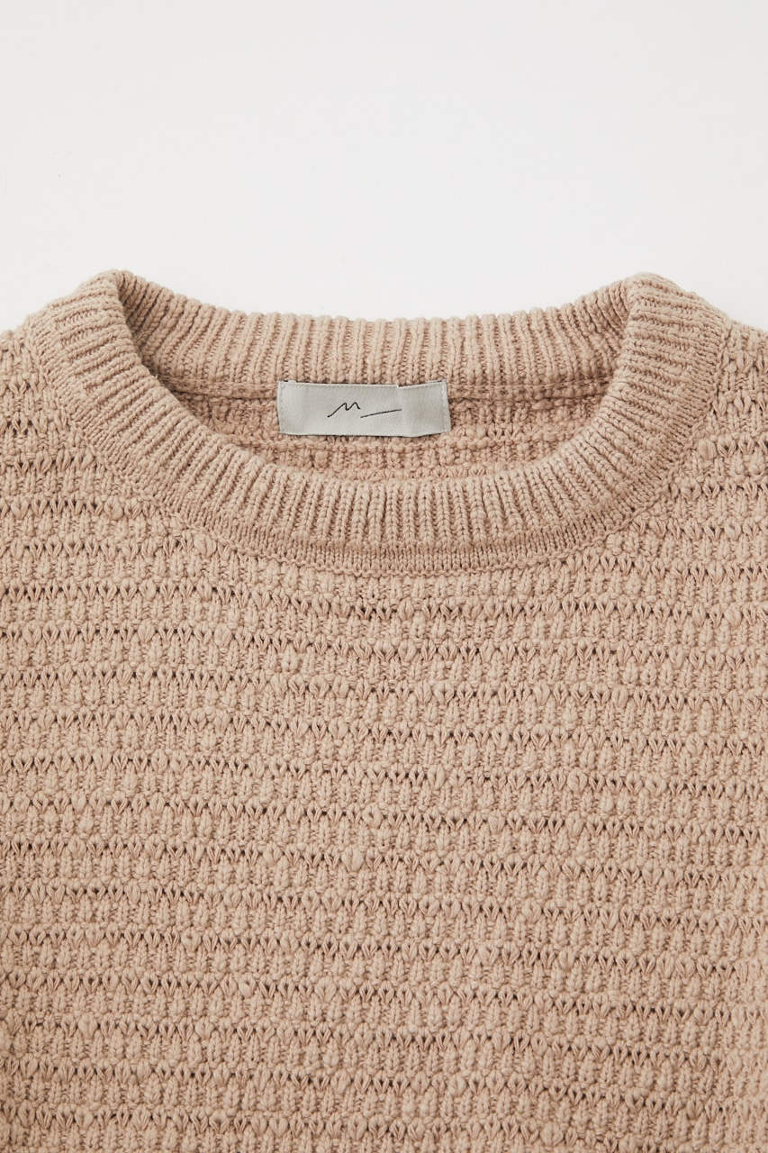 simply complicated cotton knit size2首元からでしたら60センチです