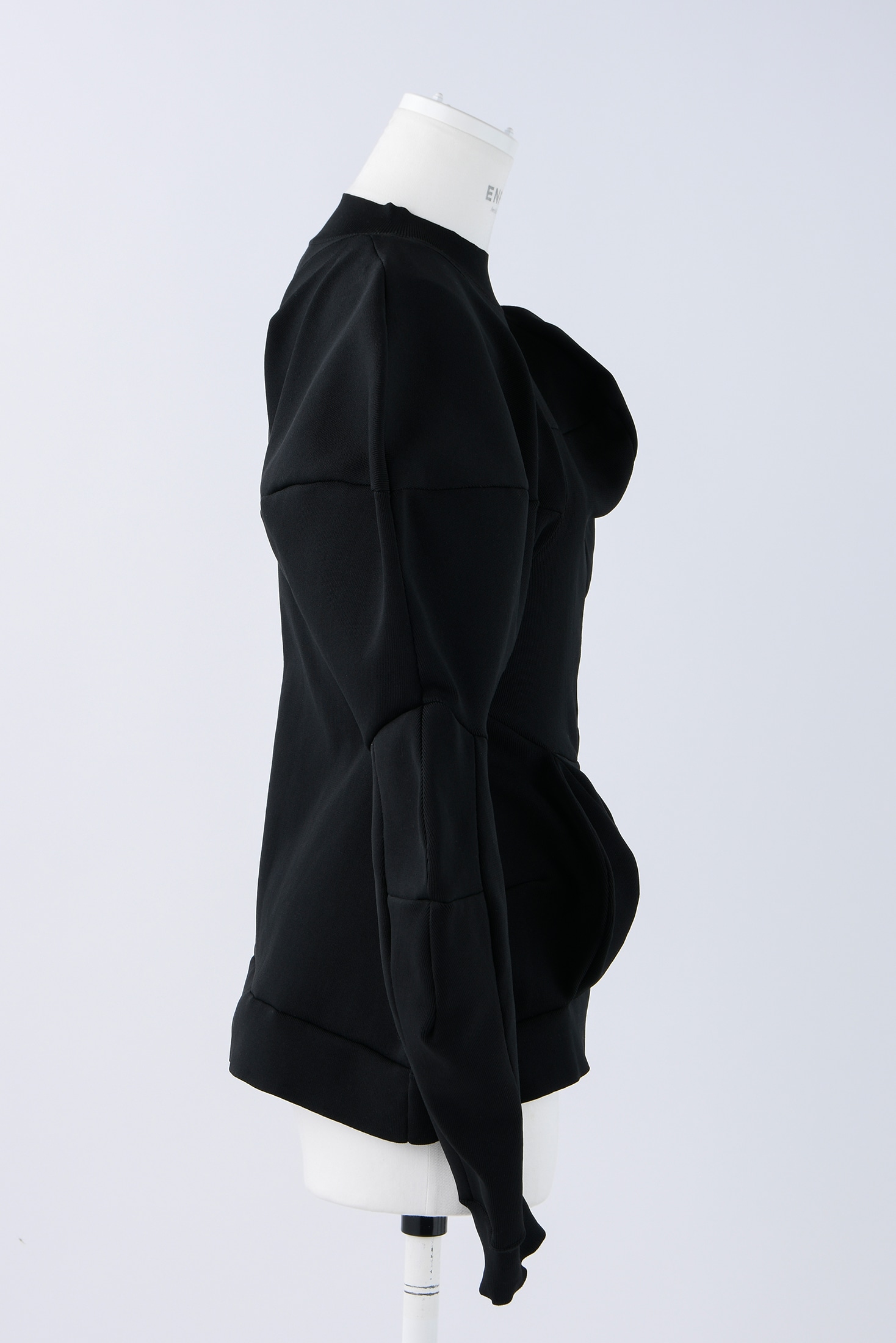 SOLID-PEPLUM PULLOVER｜38｜BLK｜KNIT WEAR｜|ENFÖLD OFFICIAL ONLINE