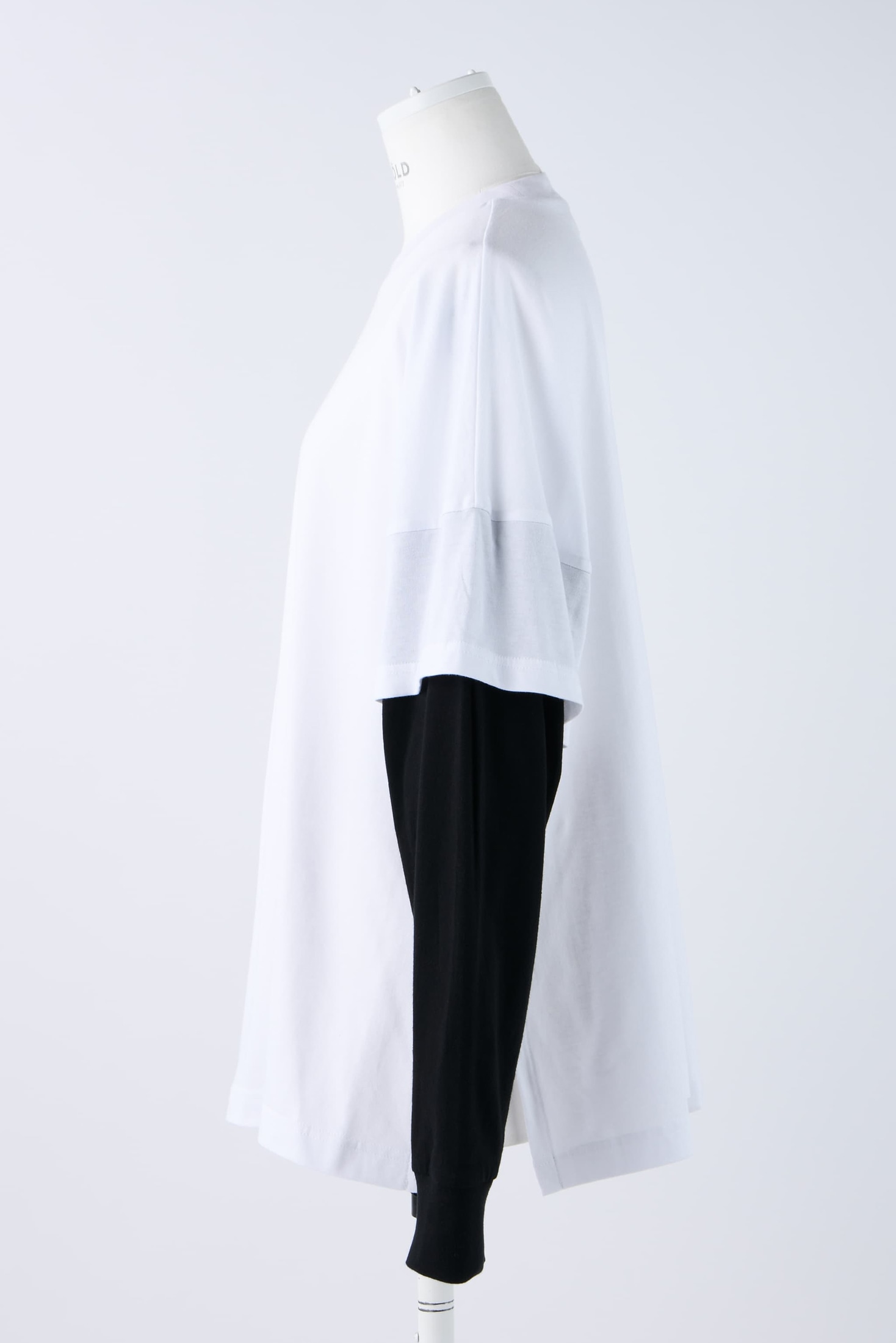 LAYERED LONG-SLEEVE｜38｜WHT｜CUT AND SEWN｜|ENFÖLD OFFICIAL 