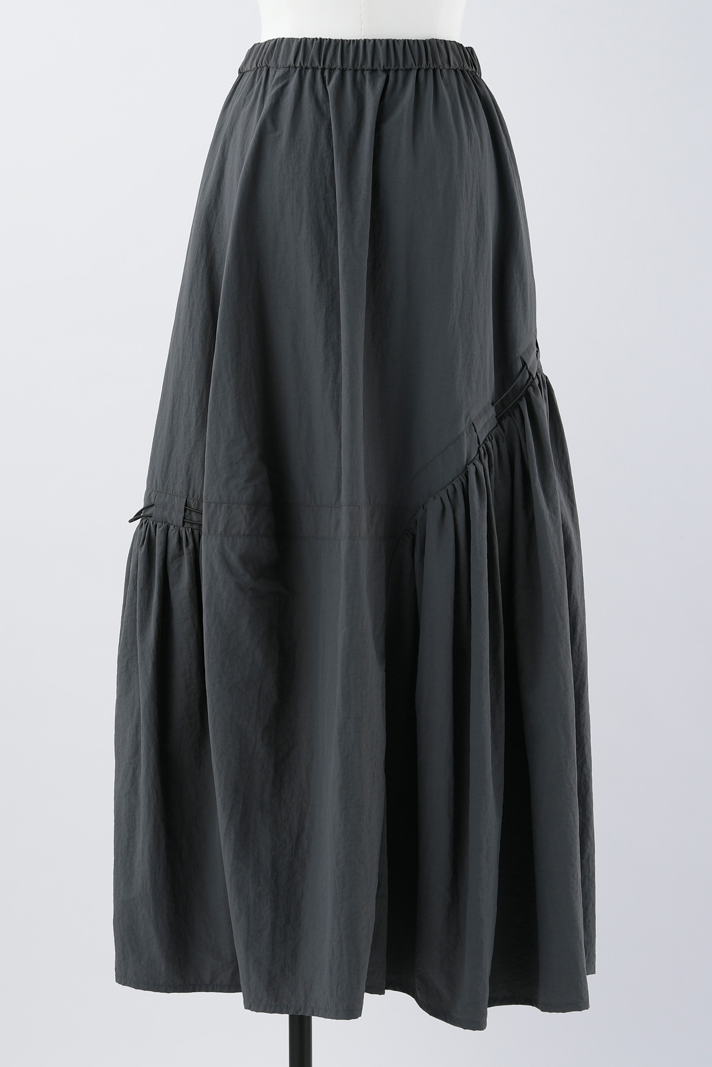 2022新作 Pre Autumn nagonstans asymmetry drawstring skirt - 通販