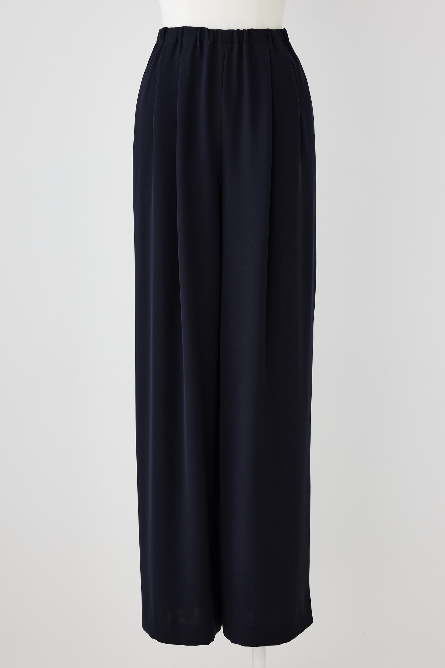 RELAX ELASTIC WIDE-TROUSERS