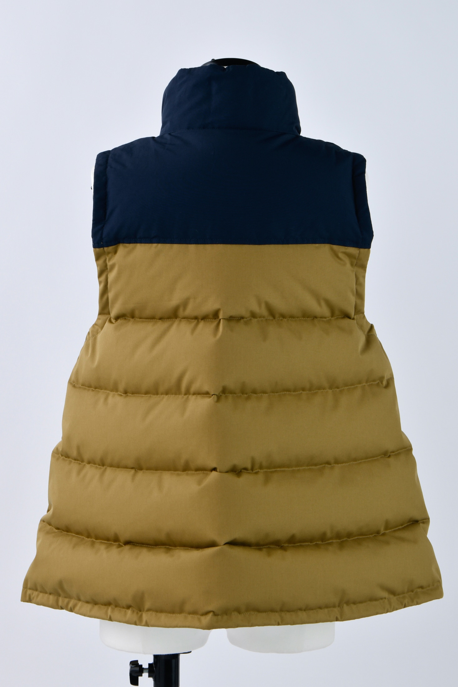 bi-color puff vest