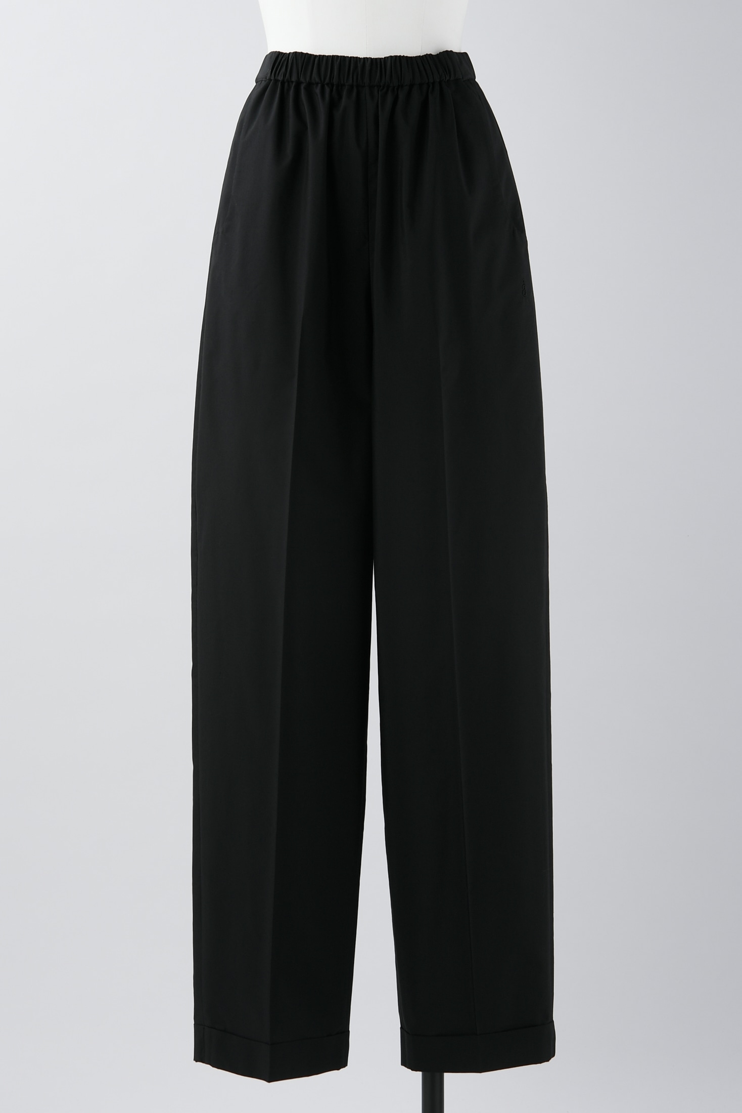 roll-up elastic tapered pants｜S｜WHT｜trousers｜någonstans