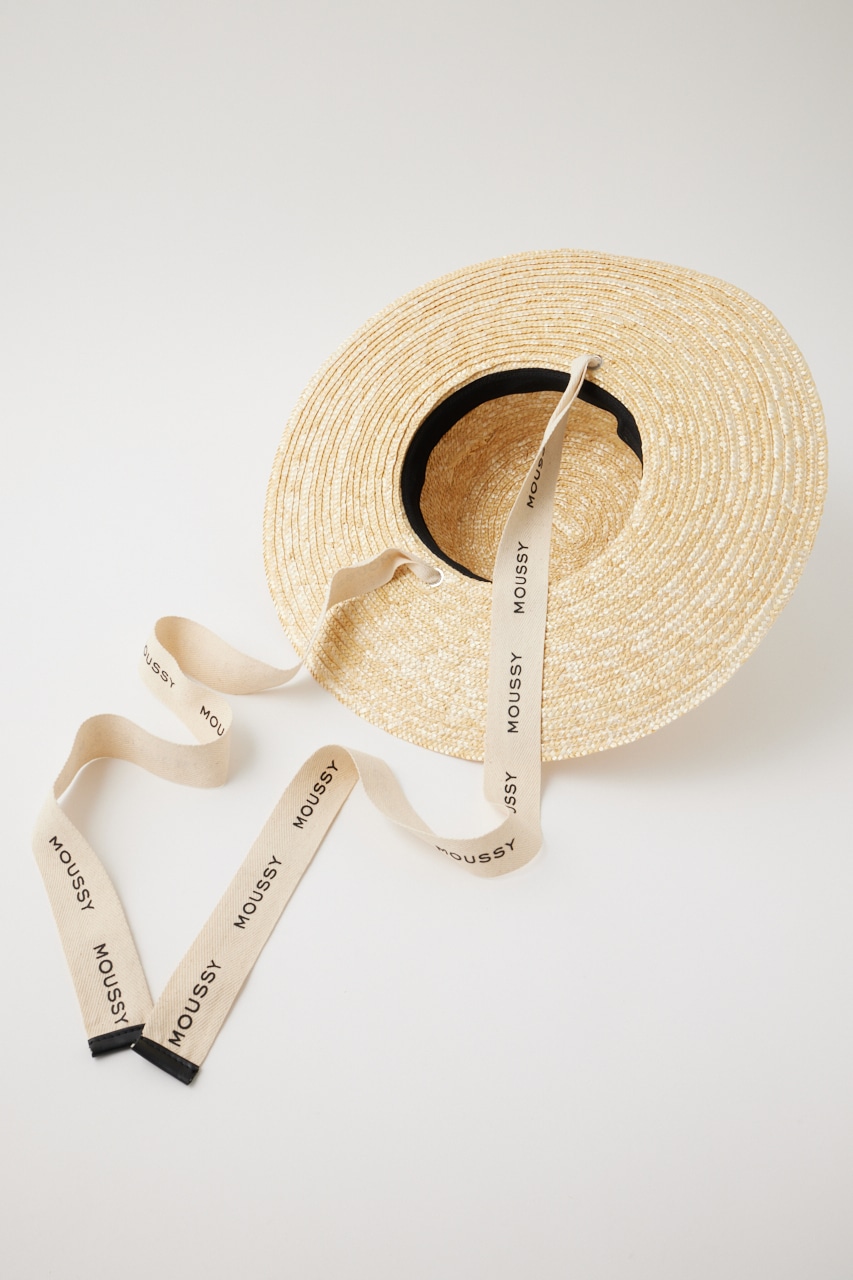 MOUSSY | LETTERING RIBBON BOATER ハット (帽子 ) |SHEL'TTER WEBSTORE