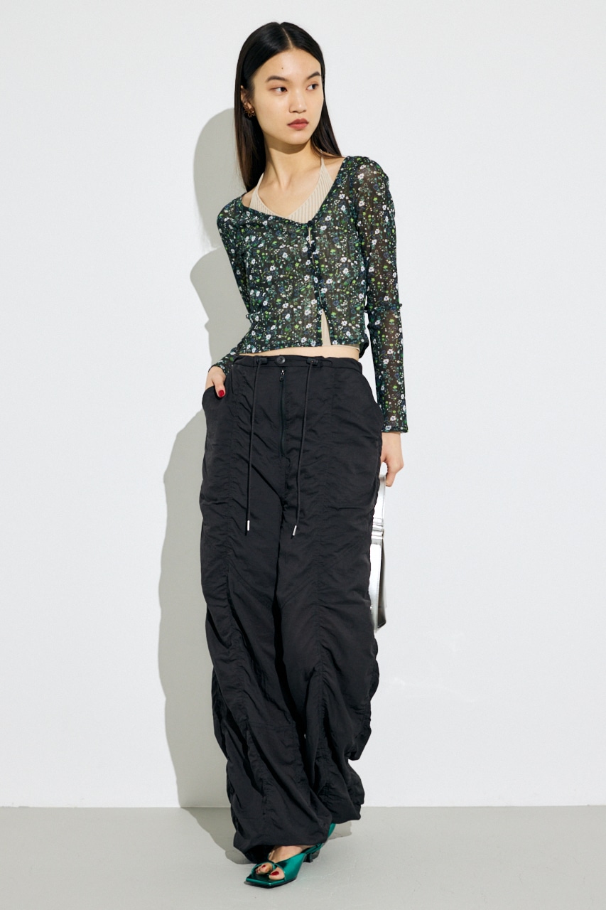 MOUSSY | LAYERED ASSYMETRIC SHEER トップス (Tシャツ・カットソー 