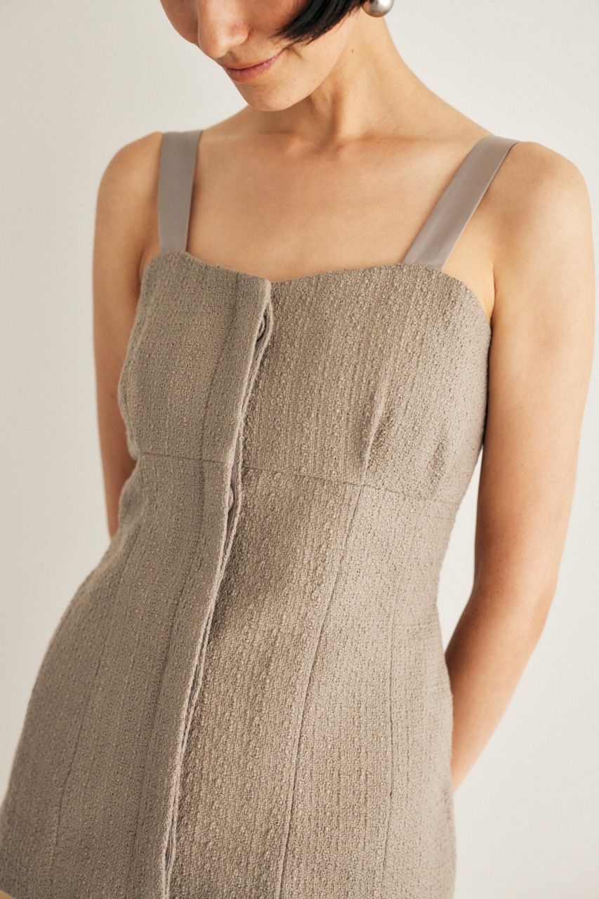 M_ | 【M_】TWEED SLEEVELESS トップス (キャミソール ) |SHEL'TTER