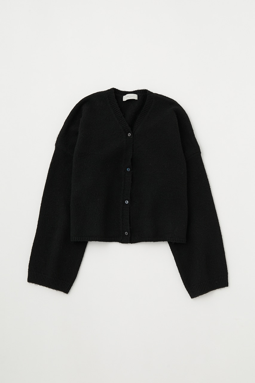 CROP KNIT BUTTON UP カーディガン