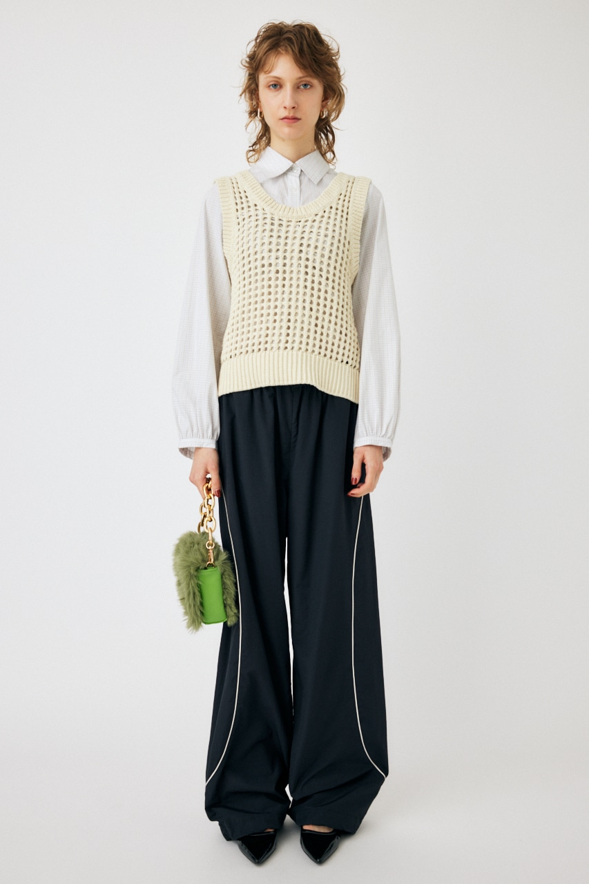 MOUSSY | MESH KNIT タンクトップ (タンクトップ ) |SHEL'TTER