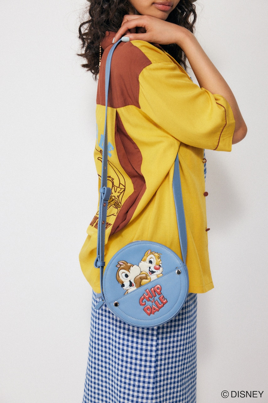 Disney SERIES CREATED by MOUSSY | MD CIRCLE BAG / CHIP 'n DALE 
